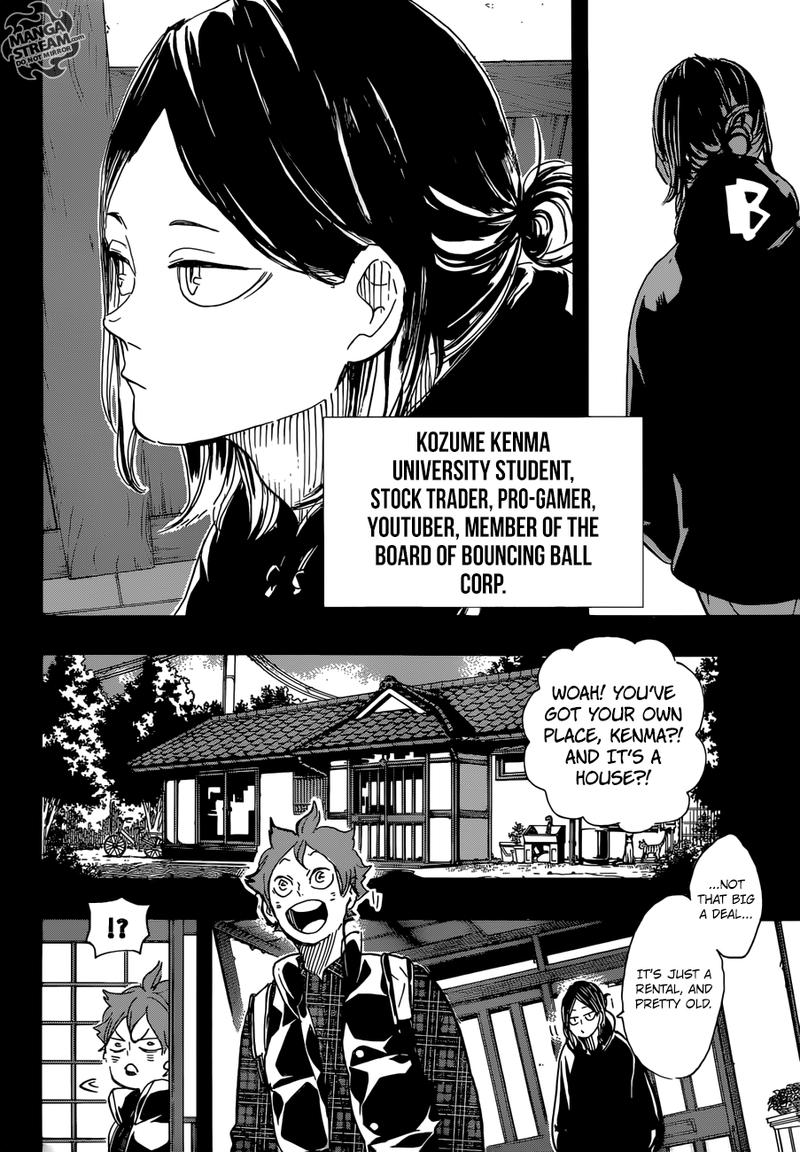 Haikyuu!! Chapter 375 - Page 4