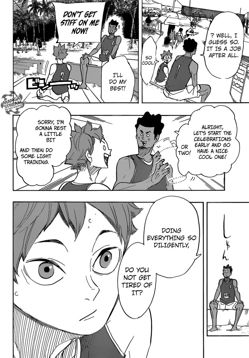 Haikyuu!! Chapter 375 - Page 8