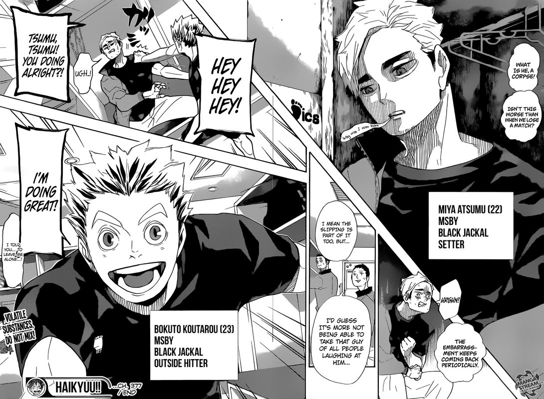 Haikyuu!! Chapter 377 - Page 17