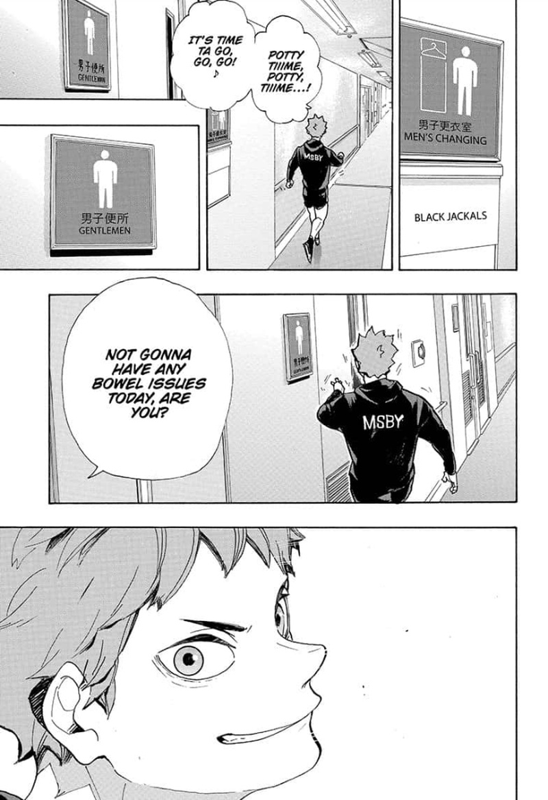 Haikyuu!! Chapter 378 - Page 12