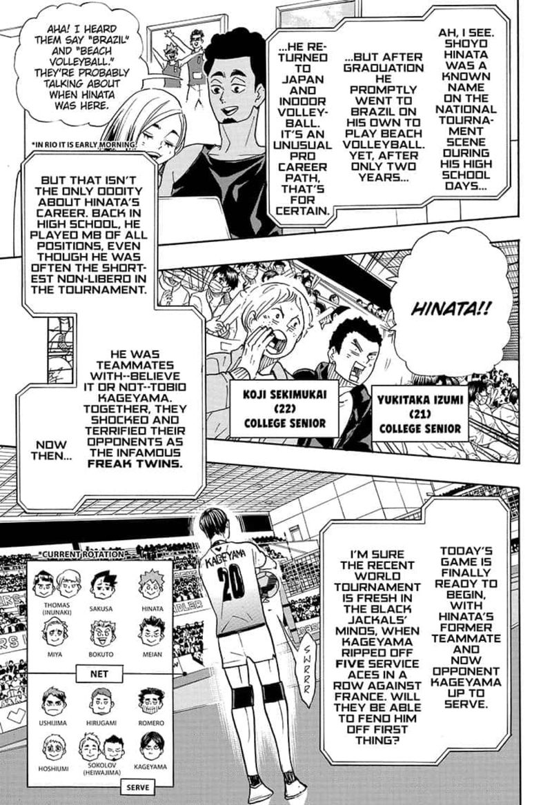 Haikyuu!! Chapter 380 - Page 9