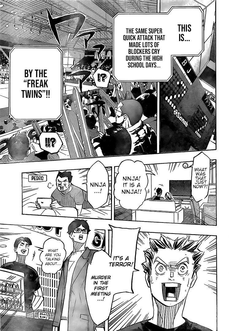 Haikyuu!! Chapter 381 - Page 14