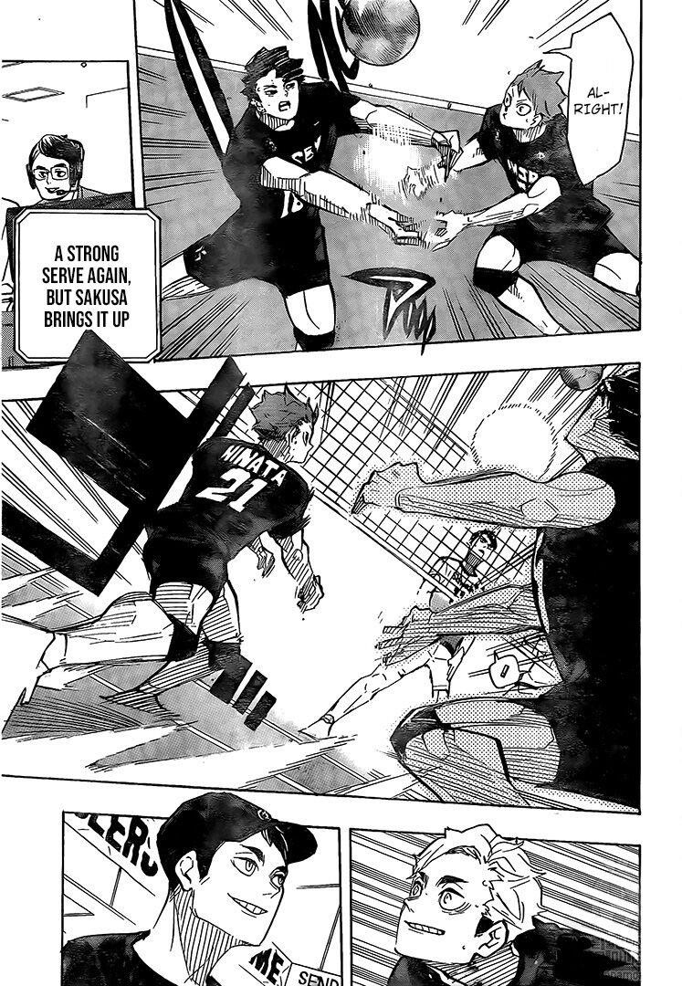 Haikyuu!! Chapter 381 - Page 8