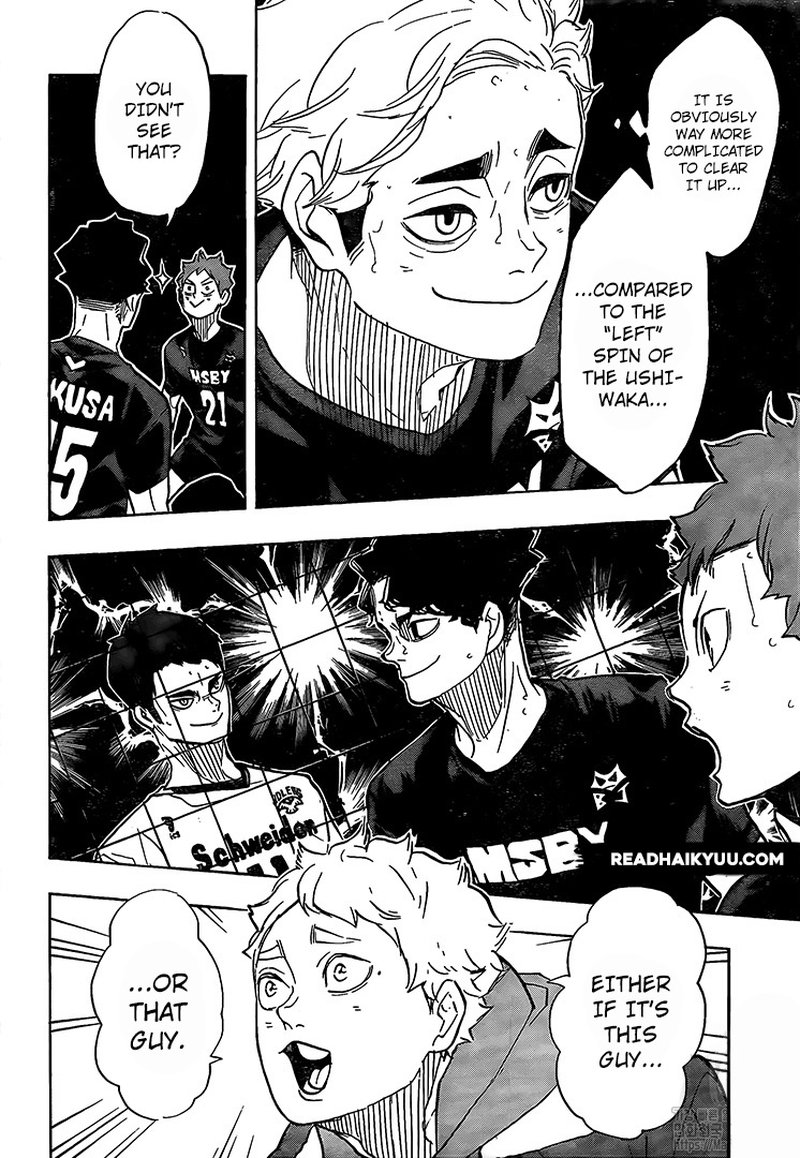 Haikyuu!! Chapter 382 - Page 15