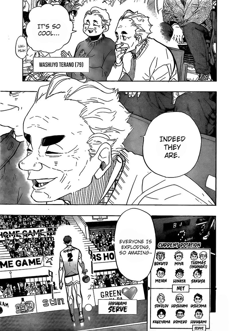 Haikyuu!! Chapter 382 - Page 9