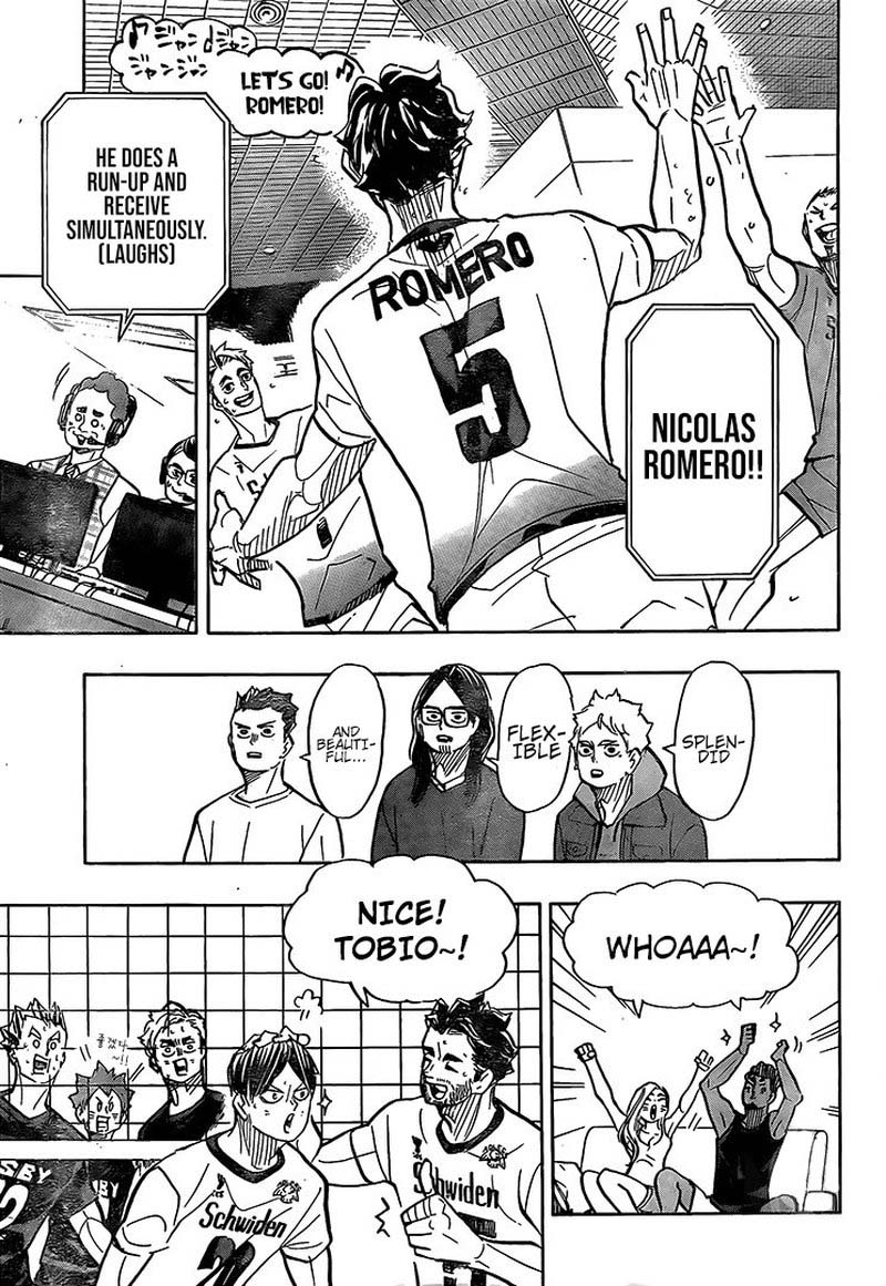 Haikyuu!! Chapter 383 - Page 15