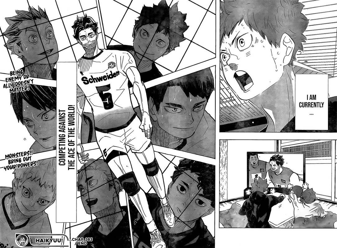 Haikyuu!! Chapter 383 - Page 16