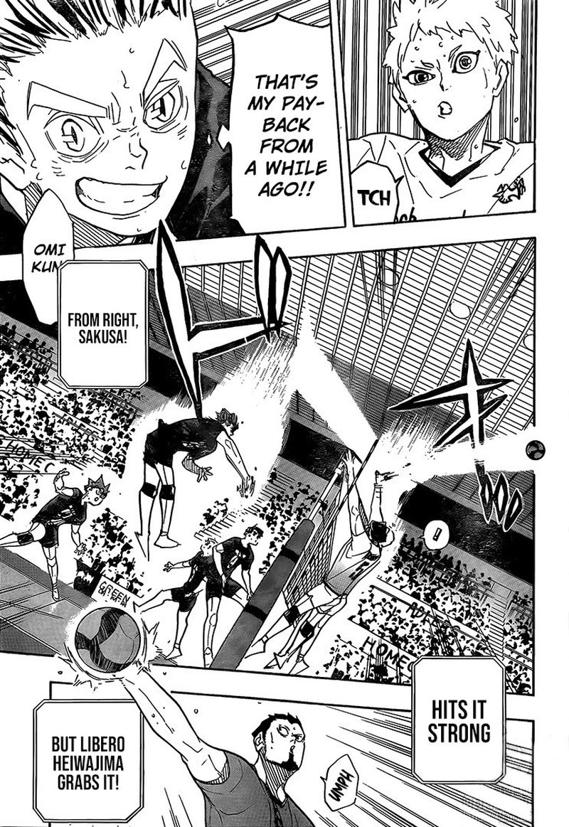 Haikyuu!! Chapter 383 - Page 8