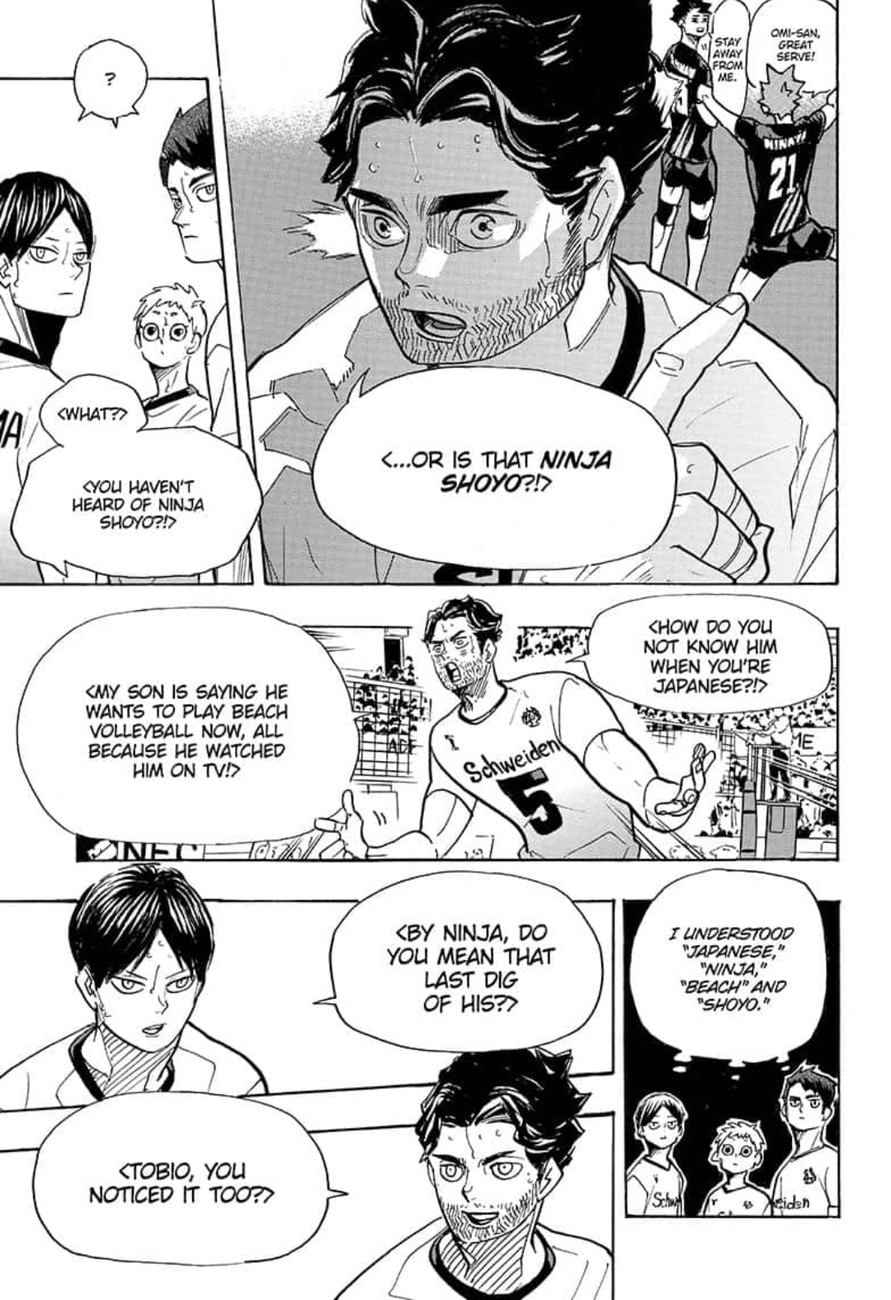 Haikyuu!! Chapter 384 - Page 17