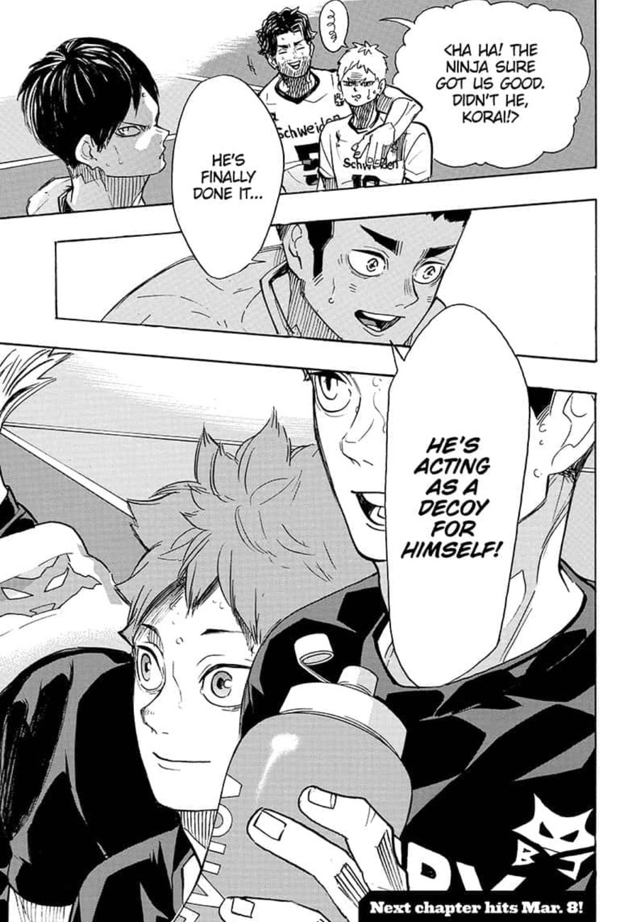 Haikyuu!! Chapter 384 - Page 19