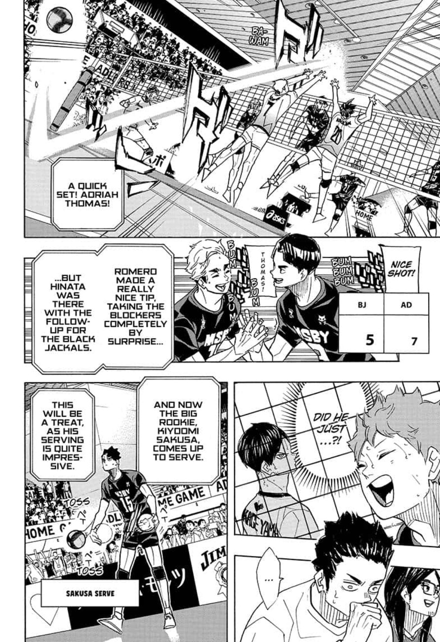 Haikyuu!! Chapter 384 - Page 8