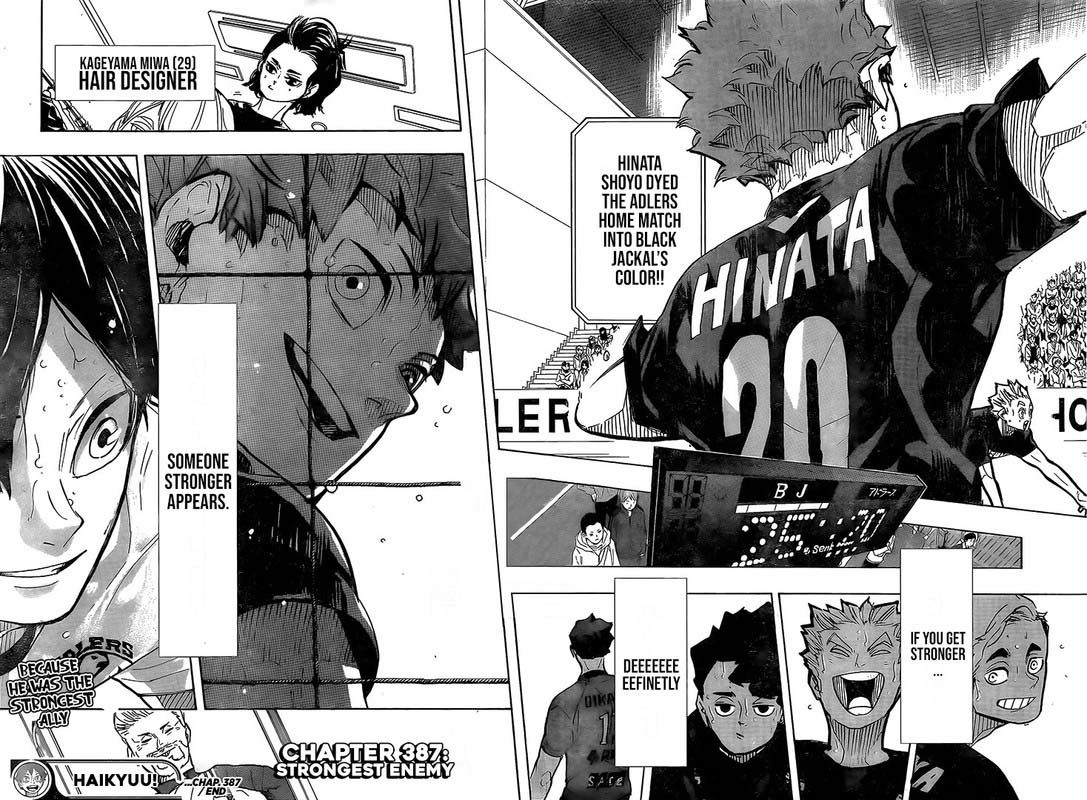 Haikyuu!! Chapter 387 - Page 17