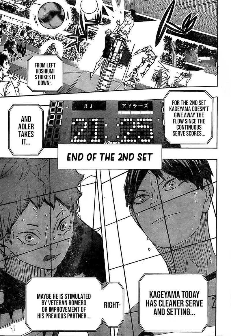 Haikyuu!! Chapter 390 - Page 1