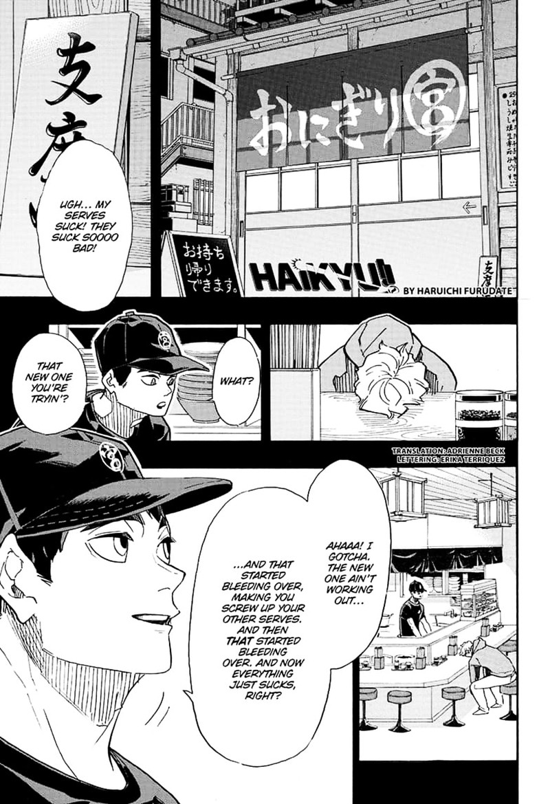 Haikyuu!! Chapter 391 - Page 1