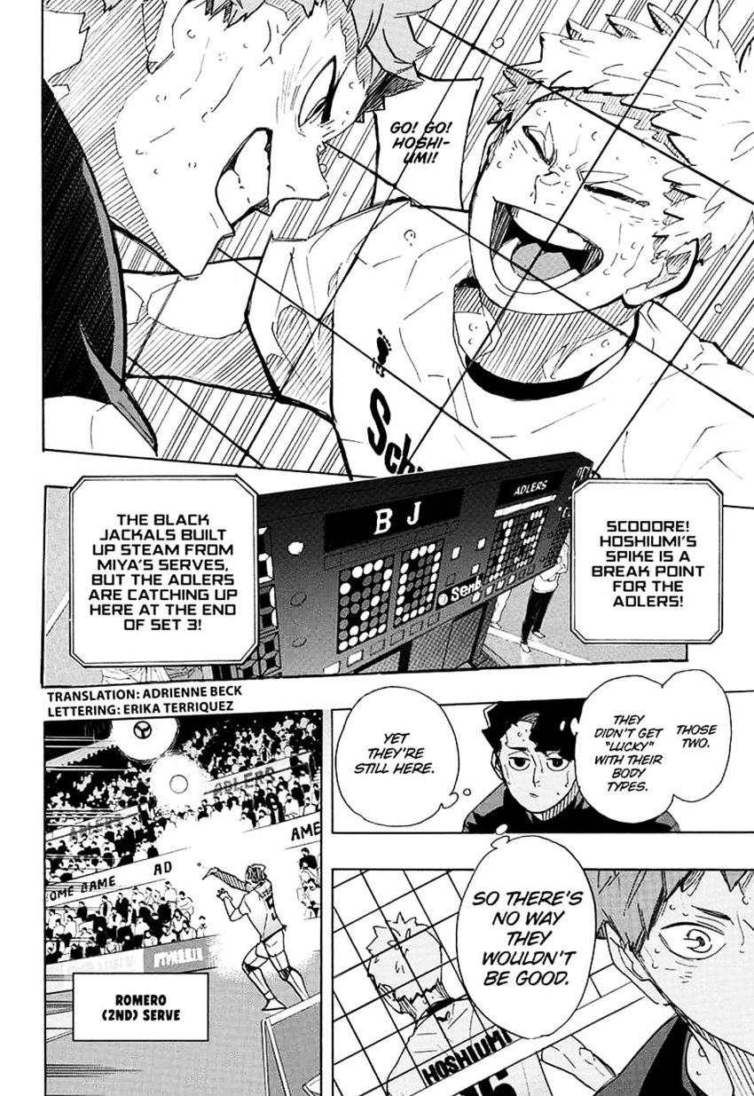 Haikyuu!! Chapter 394 - Page 2