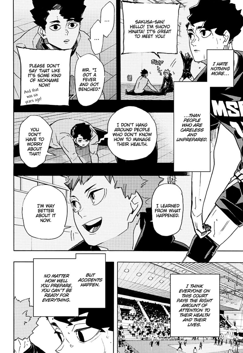 Haikyuu!! Chapter 394 - Page 5