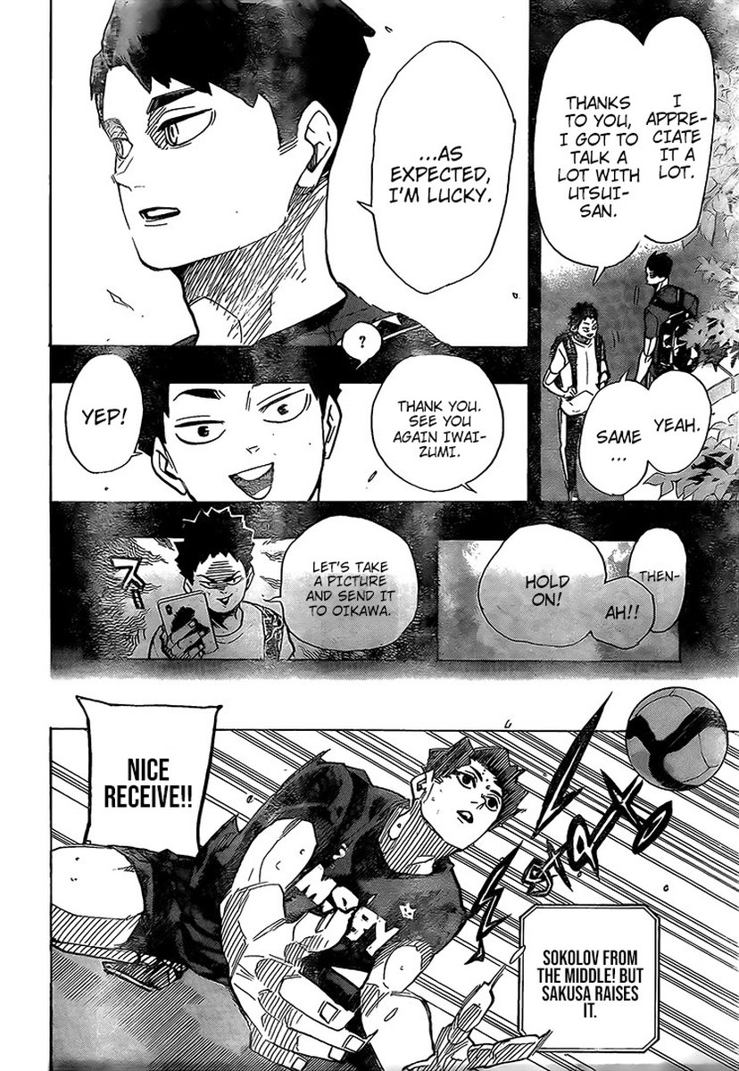 Haikyuu!! Chapter 395 - Page 10