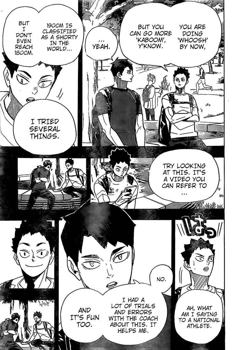 Haikyuu!! Chapter 395 - Page 9