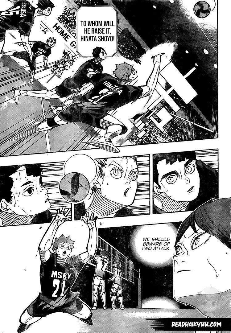 Haikyuu!! Chapter 396 - Page 11