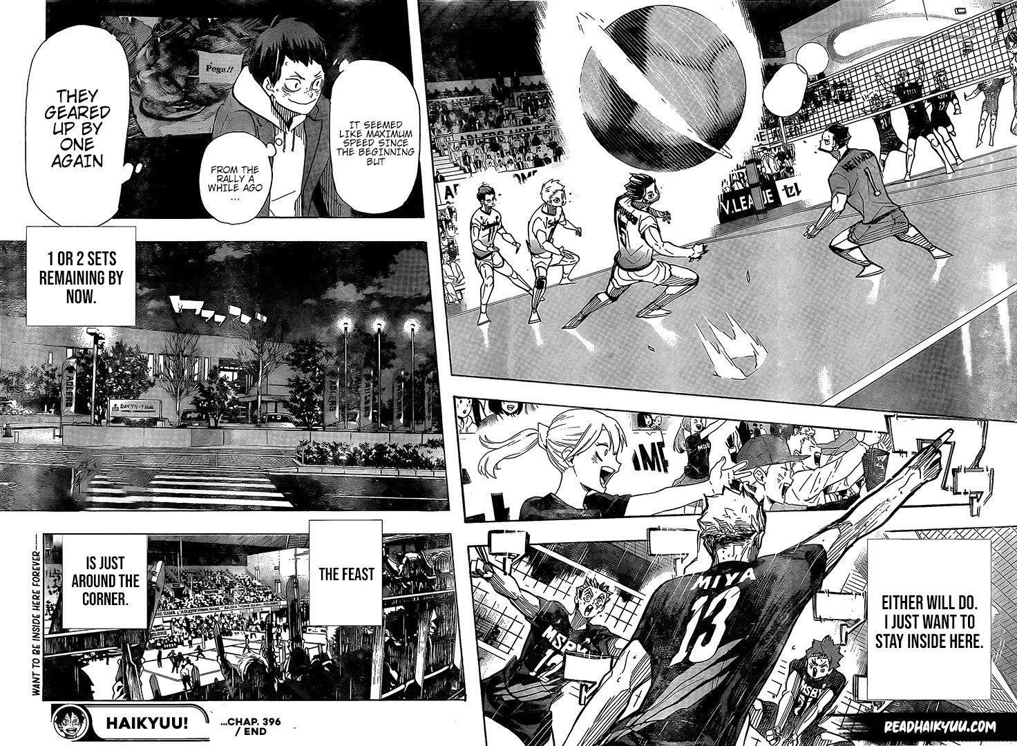 Haikyuu!! Chapter 396 - Page 17