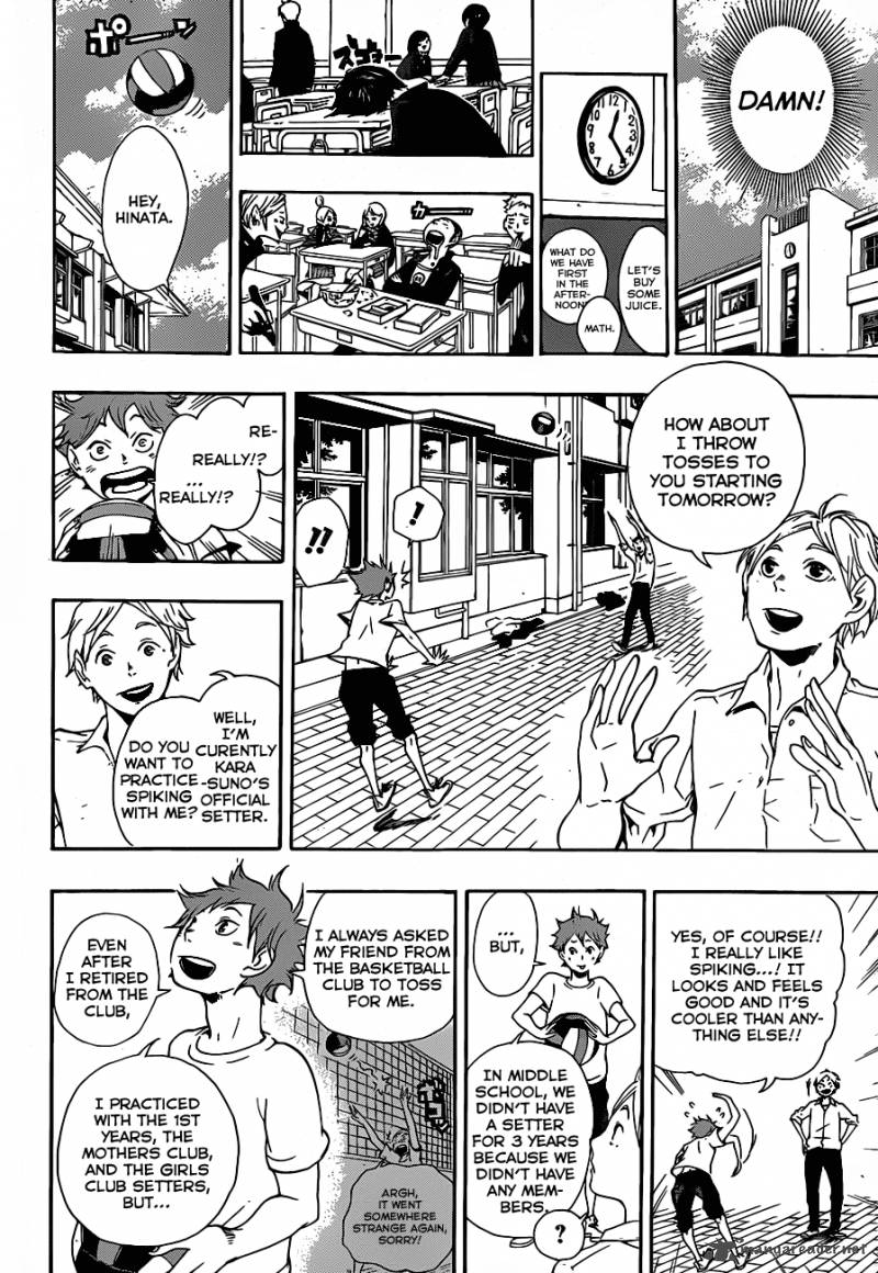 Haikyuu!! Chapter 4 - Page 8