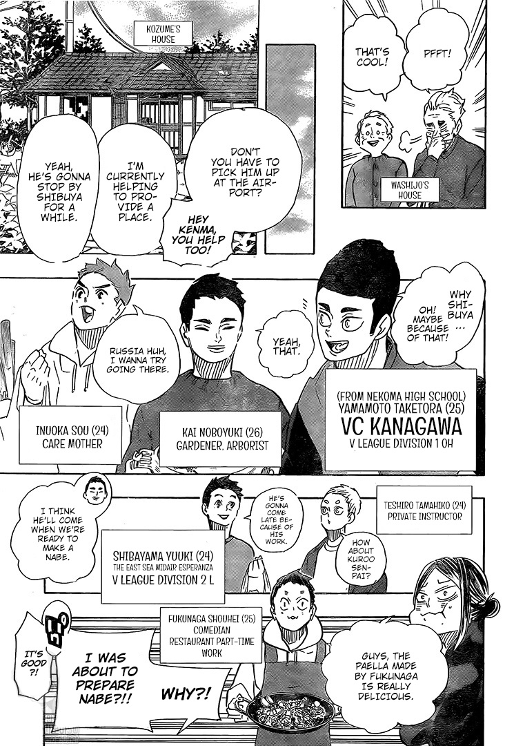 Haikyuu!! Chapter 402 - Page 6