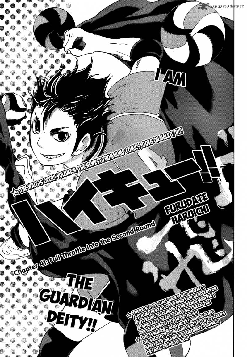 Haikyuu!! Chapter 41 - Page 3