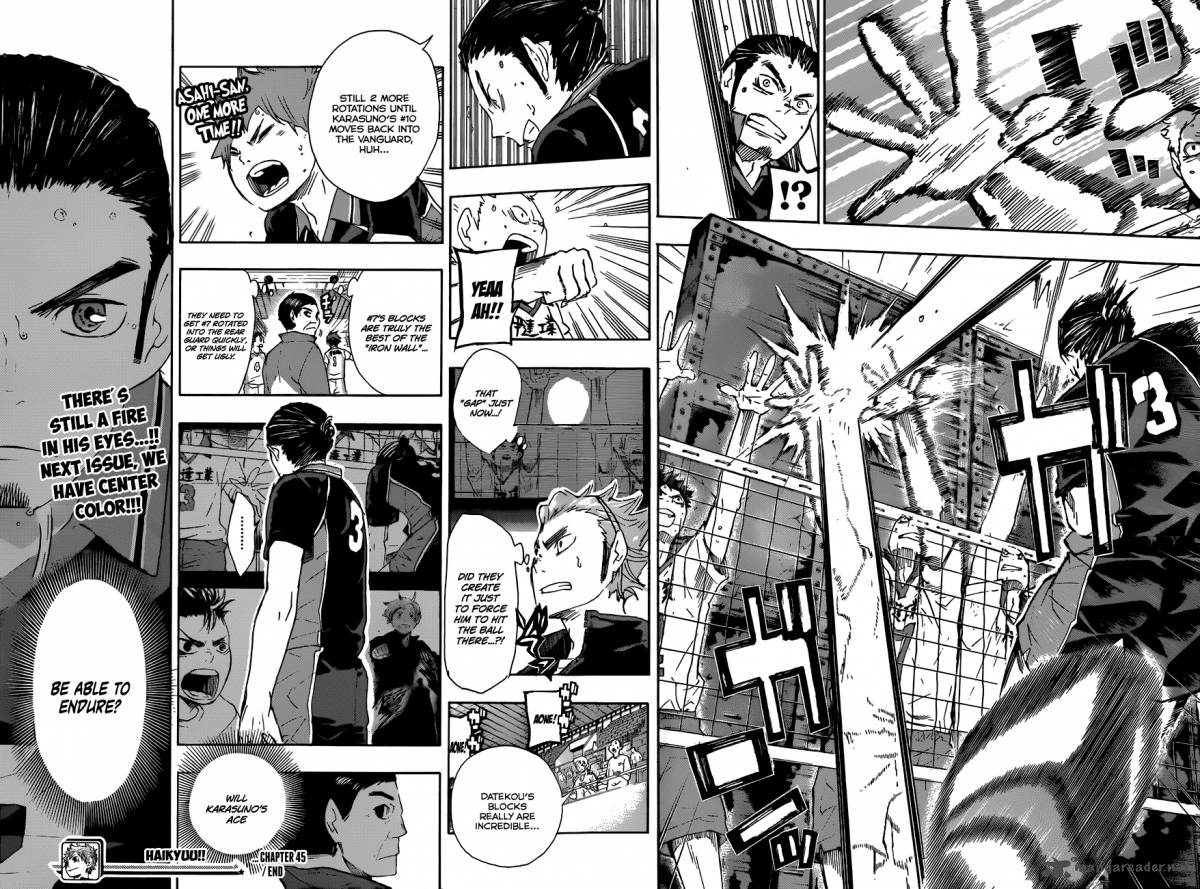 Haikyuu!! Chapter 45 - Page 20