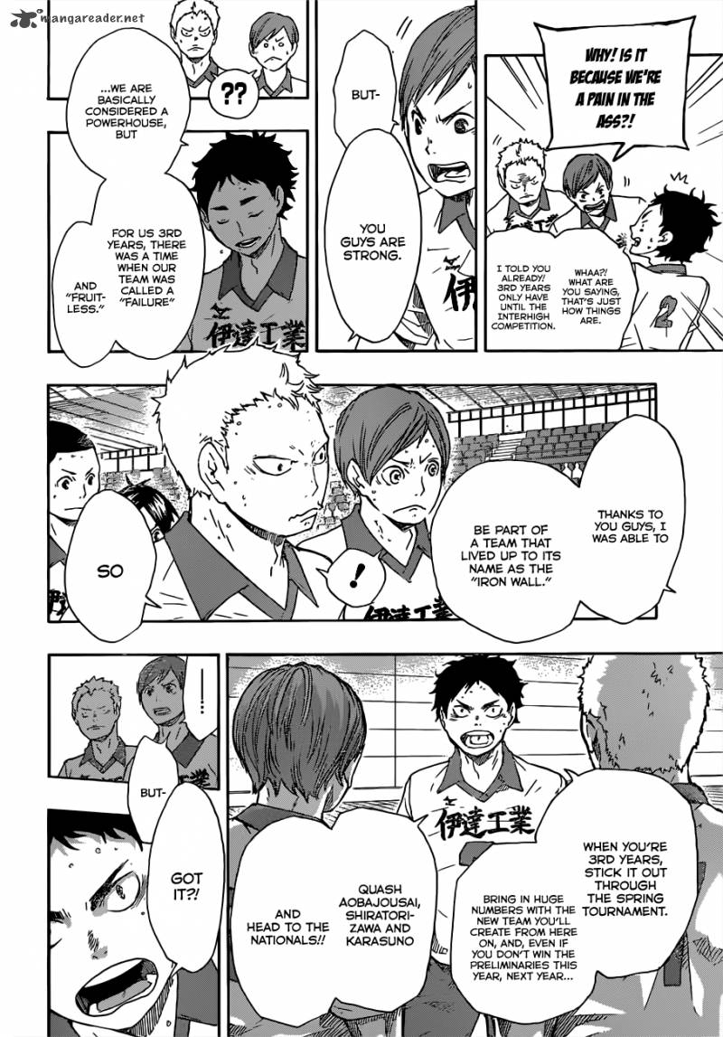 Haikyuu!! Chapter 47 - Page 15