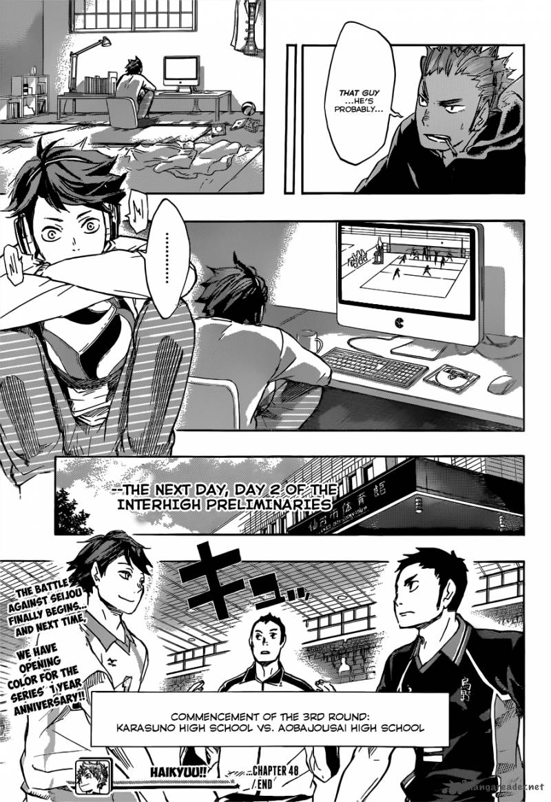 Haikyuu!! Chapter 48 - Page 20