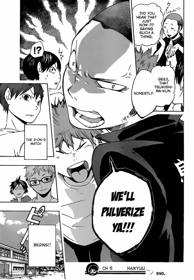 Haikyuu!! Chapter 5 - Page 21