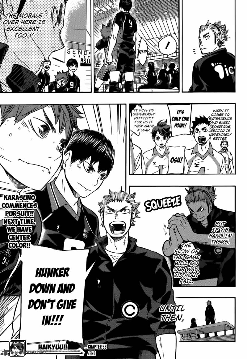 Haikyuu!! Chapter 56 - Page 19