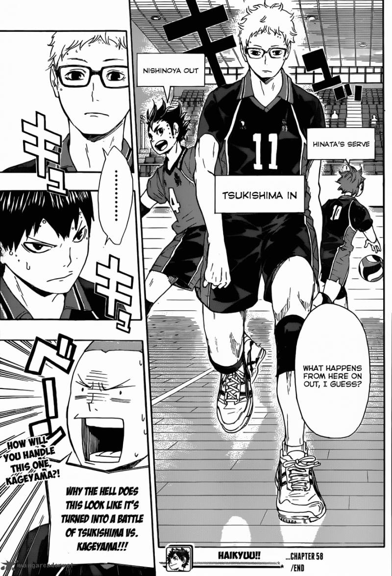 Haikyuu!! Chapter 58 - Page 18