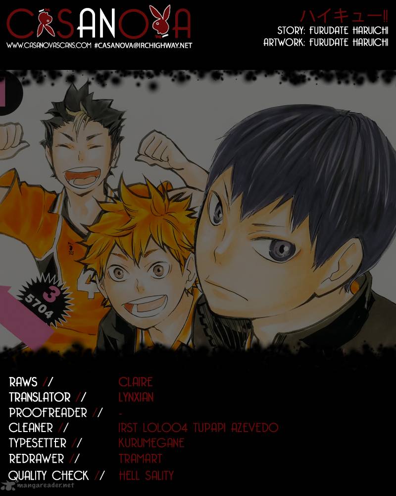 Haikyuu!! Chapter 60 - Page 1