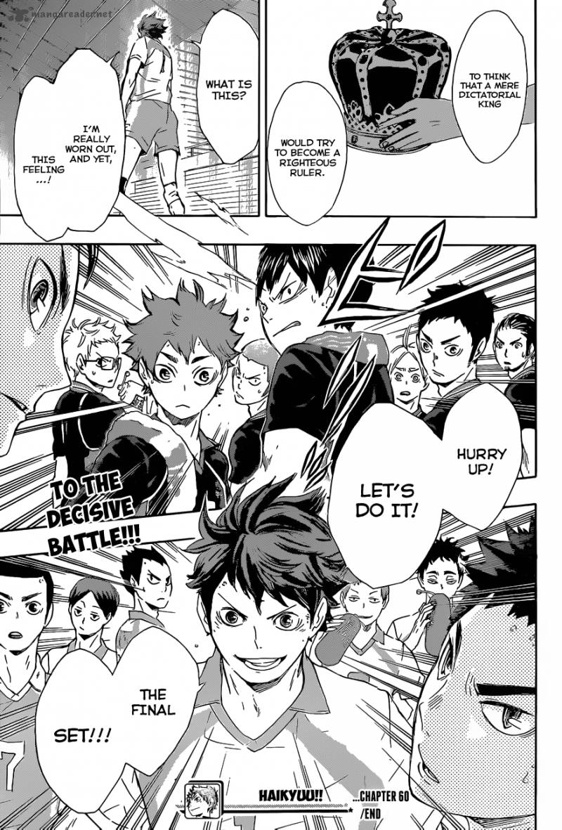 Haikyuu!! Chapter 60 - Page 19