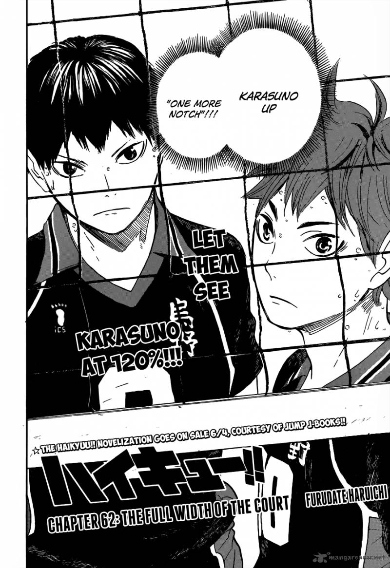 Haikyuu!! Chapter 62 - Page 3