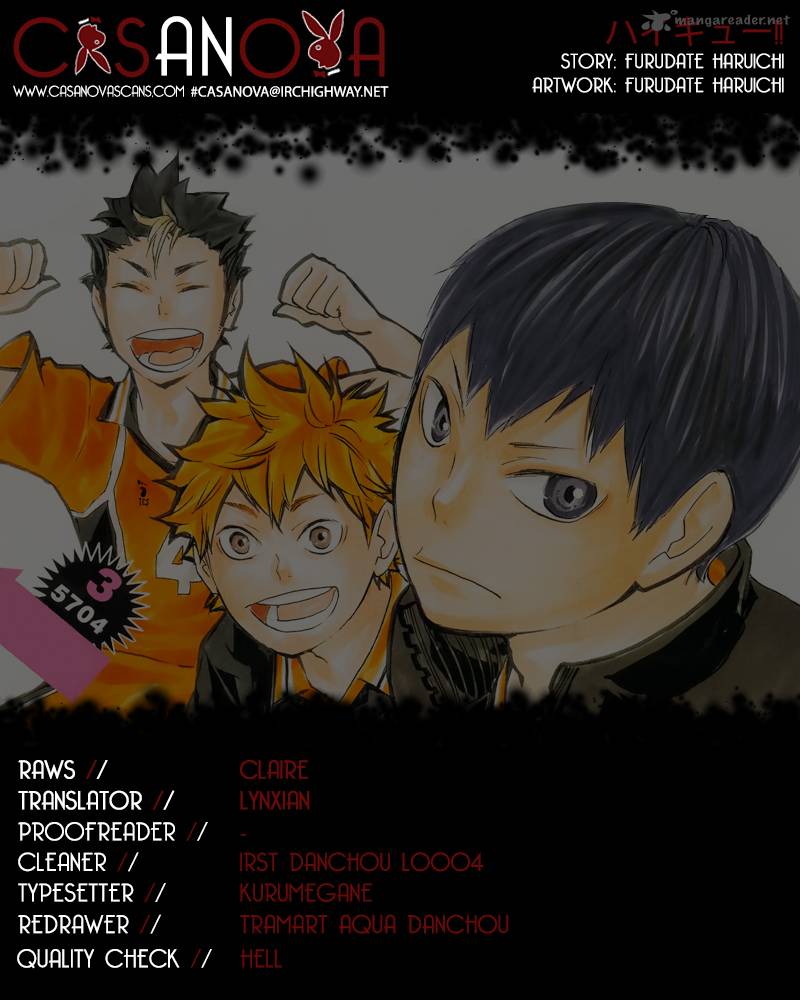 Haikyuu!! Chapter 65 - Page 1