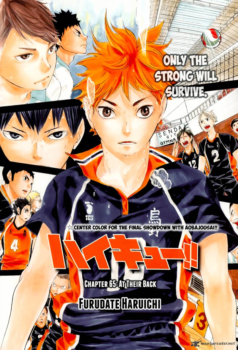 Haikyuu!! Chapter 65 - Page 3