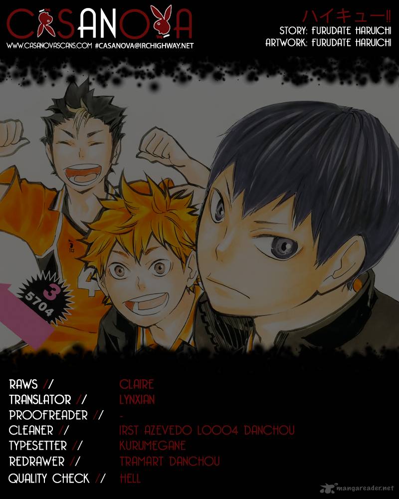 Haikyuu!! Chapter 66 - Page 1