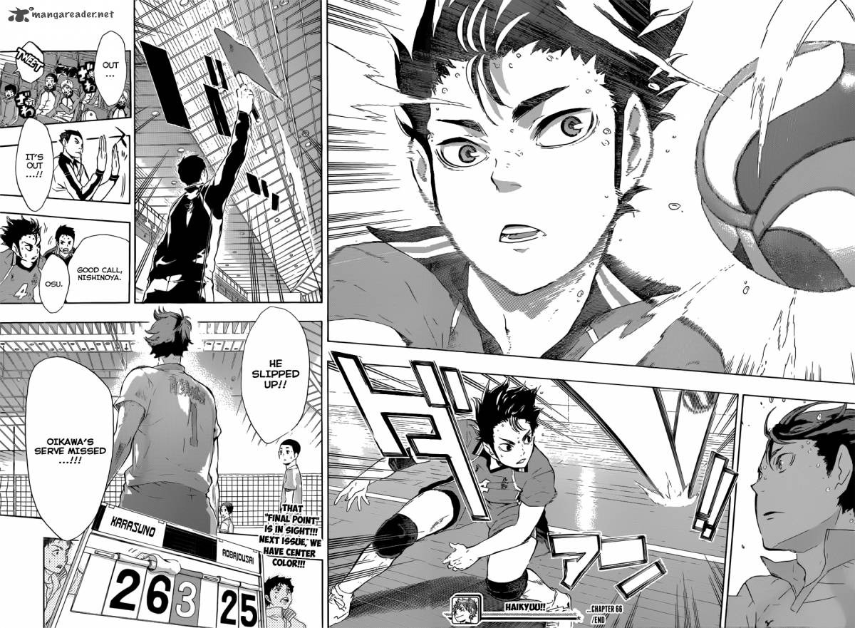 Haikyuu!! Chapter 66 - Page 18