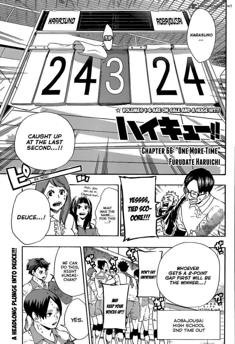 Haikyuu!! Chapter 66 - Page 2