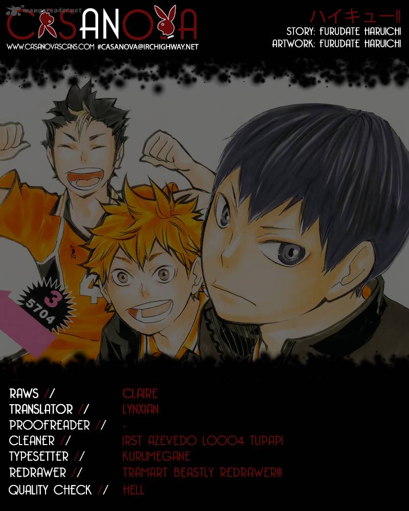 Haikyuu!! Chapter 67 - Page 1