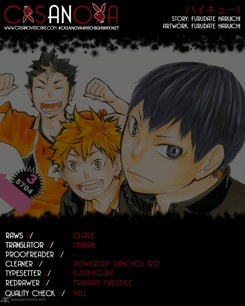 Haikyuu!! Chapter 69 - Page 1