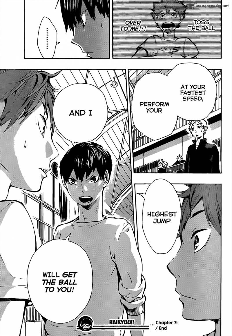 Haikyuu!! Chapter 7 - Page 21