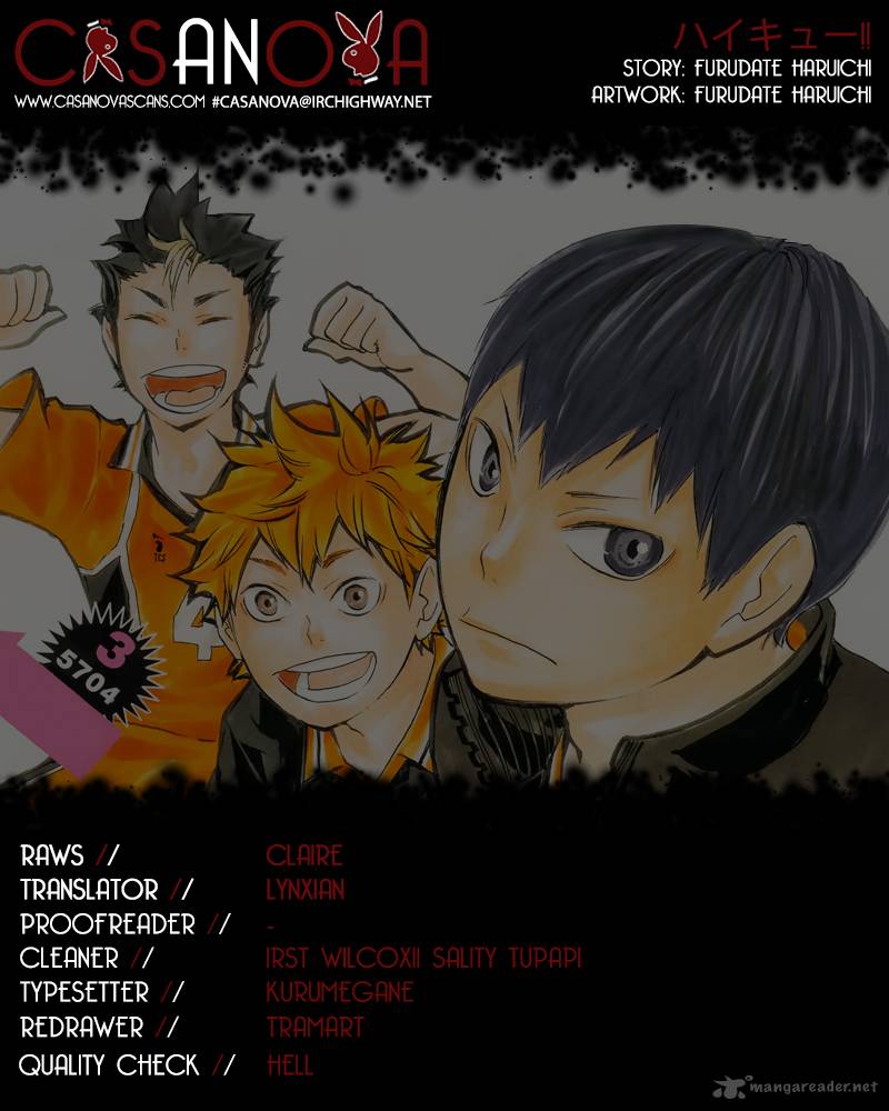 Haikyuu!! Chapter 71 - Page 1