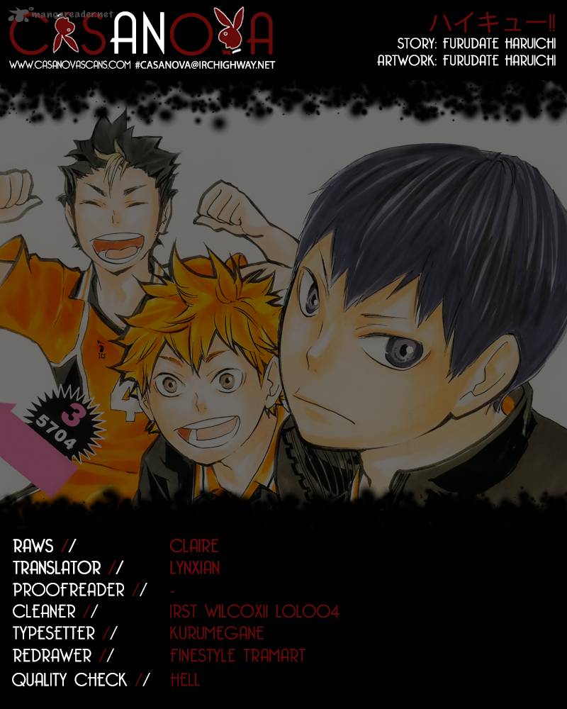 Haikyuu!! Chapter 72 - Page 1