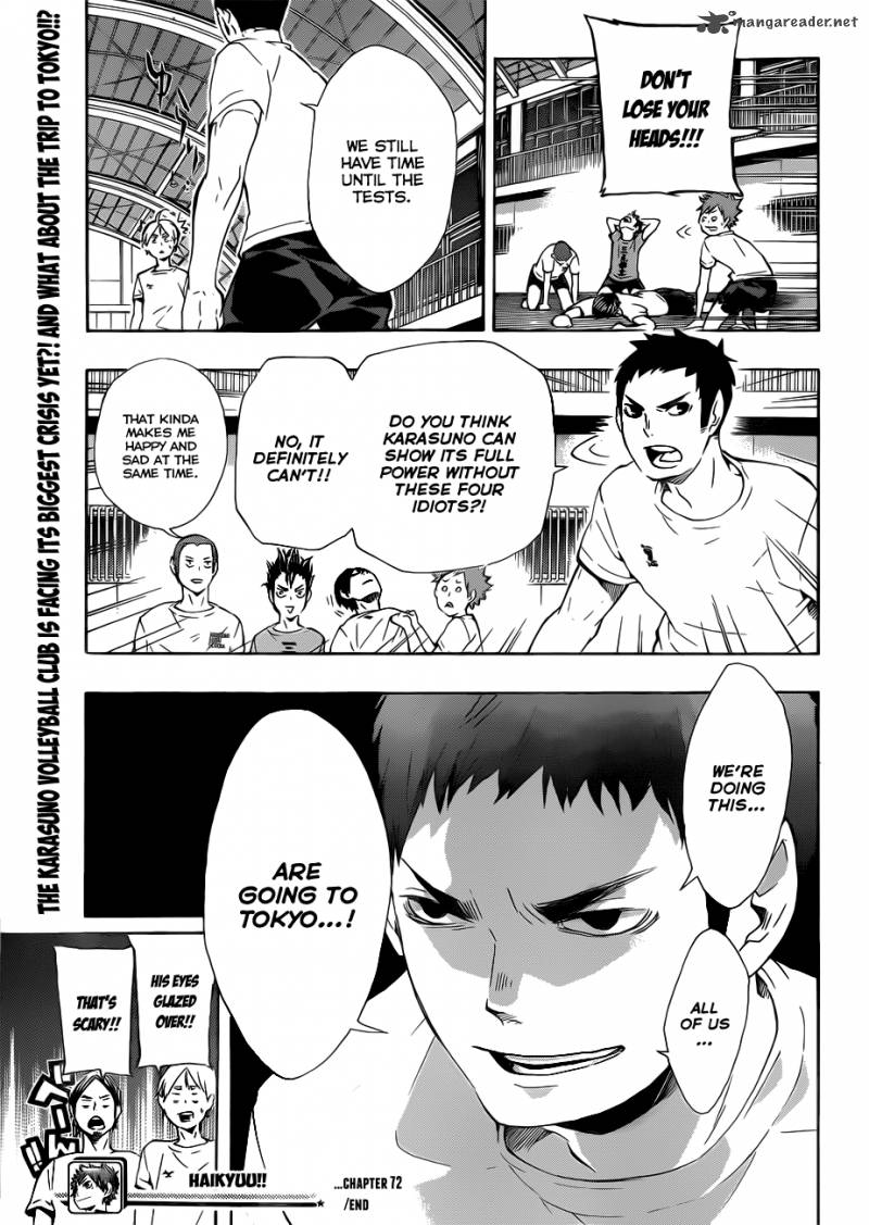 Haikyuu!! Chapter 72 - Page 19