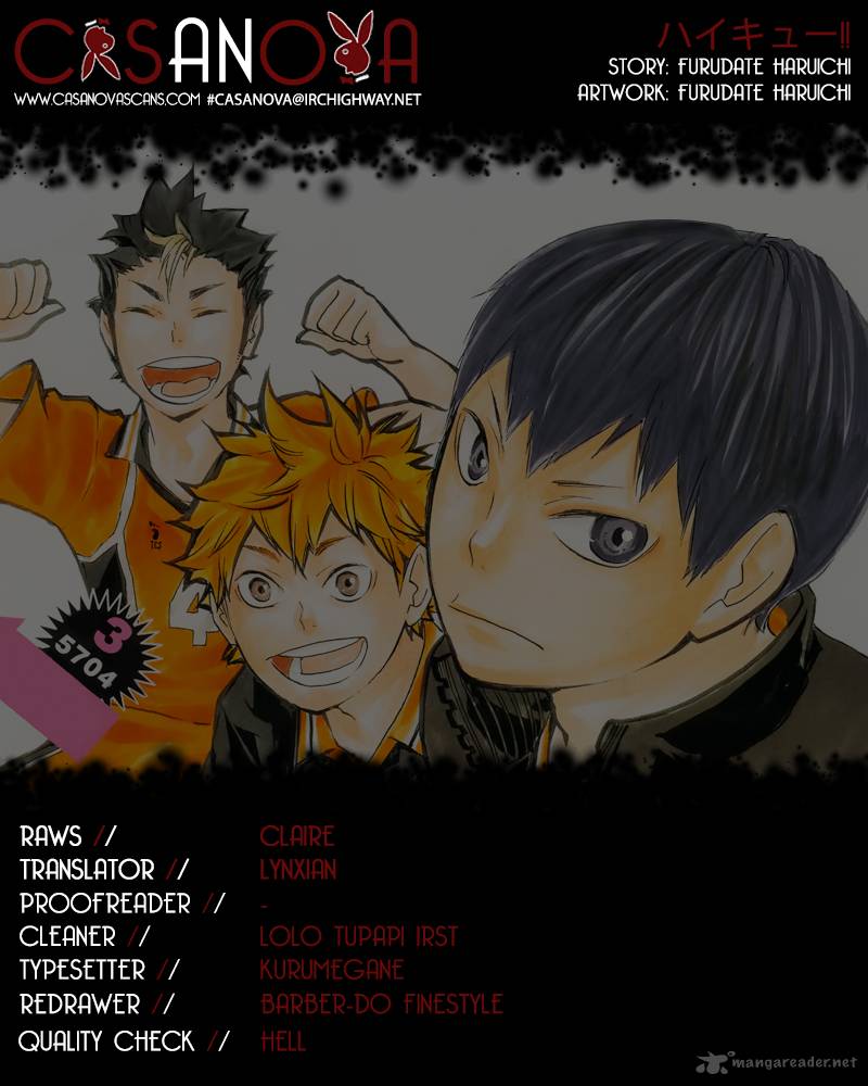 Haikyuu!! Chapter 75 - Page 1