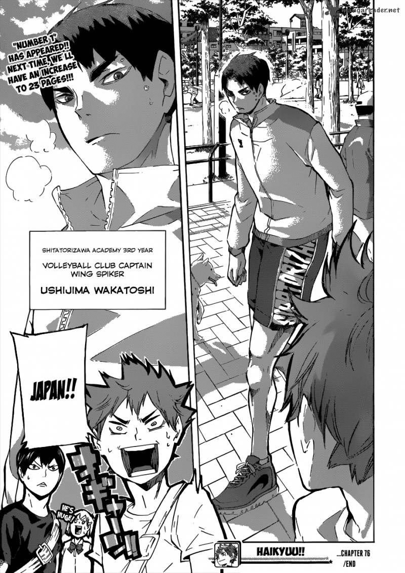 Haikyuu!! Chapter 76 - Page 18