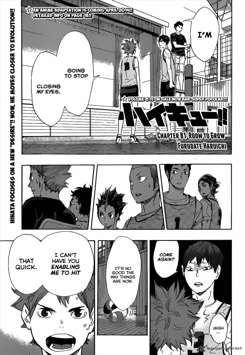 Haikyuu!! Chapter 81 - Page 2